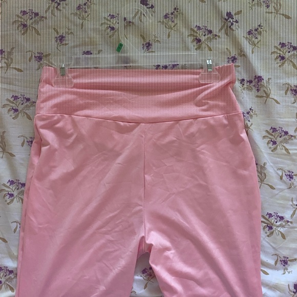 Pink Flared Pants - Picture 3 of 5